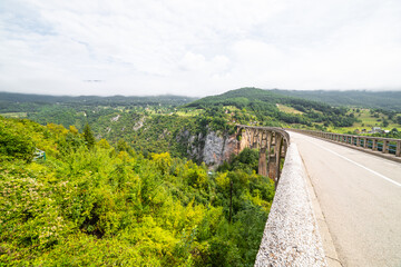 Tara River, Canyon and Bridge, Montenegro