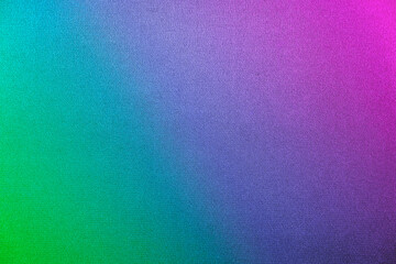 Green turquoise blue purple magenta pink abstract pattern. Color gradient. Rainbow colorful background with space for design. Magical, magic, fantasy, unicorn, ethereal, dream.