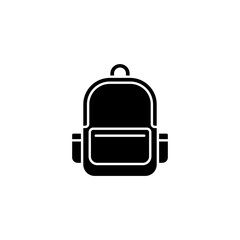 School Bag icon design template vector illustration