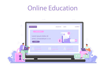 Web security specialist online service or platform. Protection