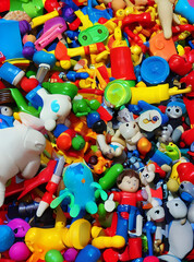 brinquedos, coloridos