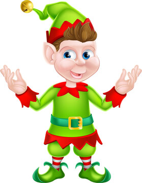Cartoon Christmas Elf