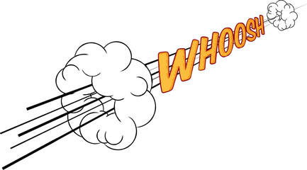 Cartoon Comic Book Whoosh Fast Sound Effect © Christos Georghiou