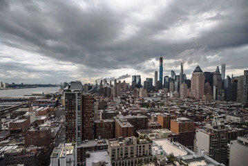 Midtown Manhattan on a cloudy day, New York City
