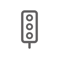 traffic sign icon. Perfect for map icon or user interface applications. vector sign and symbol
