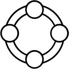 Connect Line Vector Icon