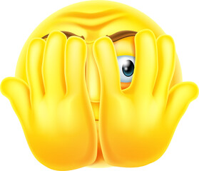 Scared emoticon emoji