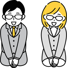 いらっしゃいませ！正座