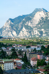 Fototapeta na wymiar Arco and Riva del Garda