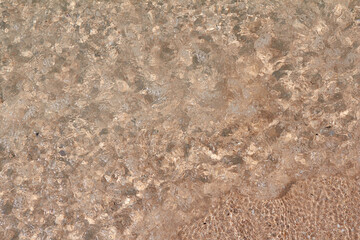 Seascape abstract beach with sand.