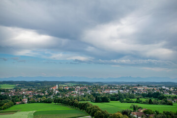 panorama of Ebersberg