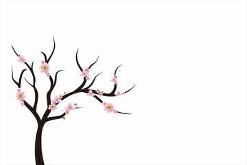 Silhouettes and trees illustration, vector. Scandinavian minimalist three pieces of poster design. Modern wall art design, artwork. Home decoration