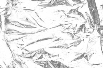 transparent plastic bag film wrap overlay texture on black background