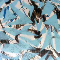 Multicolor abstract  paint background surface pattern wallpaper textile design. Selective focus. Noise effect. Scarf ,fashion trendy pattern