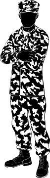 Soldier silhouette