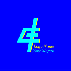 Obraz premium an elegant vector logo design