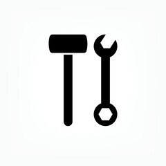 After Sales Service Icon. Maintenance or Repair Symbol - Vector