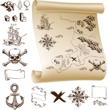 Treasure map kit
