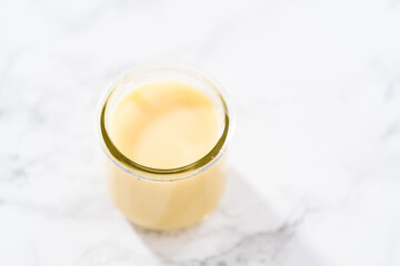 White chocolate ganache