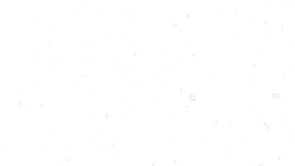 Falling realistic natural snowflakes overlay from top to bottom - calm snow for digital composition and photo composite, PNG File