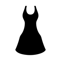 Dress icon vector set. frock illustration sign collection. Fashion symbol or logo.