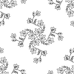 calumba, seamless b-w