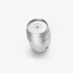 Beer Keg Mockup. 3D render