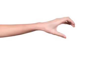 hand catching something