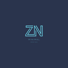 Initial letter ZN minimal vector design