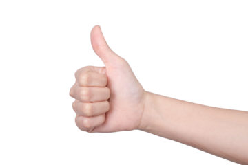 thumb up hand
