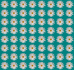 Floral wrapping paper design