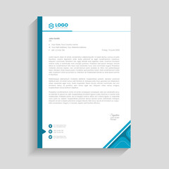 Creative brand identity letterhead template