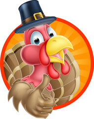 Cartoon Thanksgiving Turkey