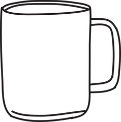 Coffee drink hand drawn. Suitable for websites, Stickers, Banners, Social media and layouts, Art and collages, General use cases. png.