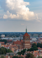 Fototapeta na wymiar St. John's Church in Gdańsk