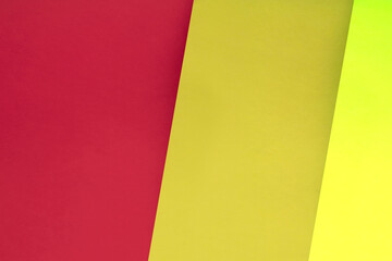 Abstract Background consisting Dark and light shades of yellow red to create a three fold creative cover design