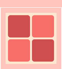 Cosmetics Makeup Set_Flat Style_Brush