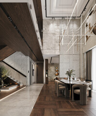 interior of a modern house
