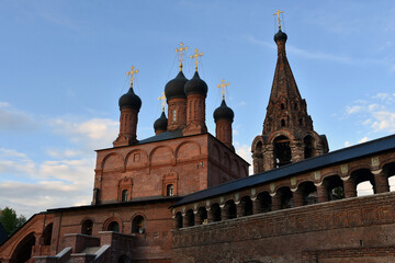 Fototapeta na wymiar Krutitsy Patriarchal Metochion in Moscow. Ancient landmark.