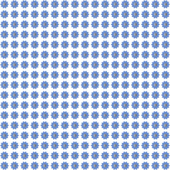 seamless pattern with abstract flowers