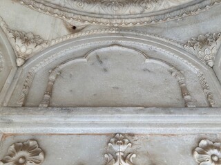 ALWAR, INDIA - OCTOBER 11: City Palace on October 11, 2021 in Alwar, India. The former maharaja palace is the home of the city offices
