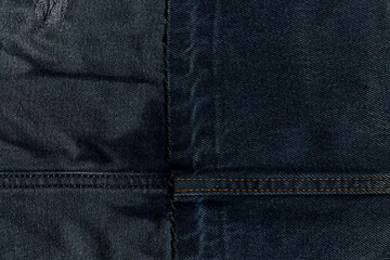 Real denim jeans detailed texture