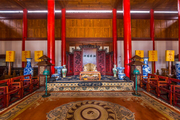Mufu  prefecture palace In Lijiang Yunnan China