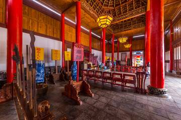 Mufu  prefecture palace In Lijiang Yunnan China