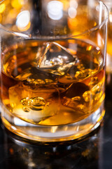 Scotch on the rocks