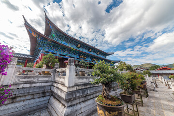 Obraz premium Mufu Palace in Lijiang Yunnan China