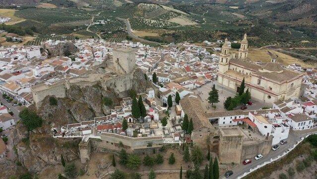 Town of Castillo de Olvera Cadiz Spain