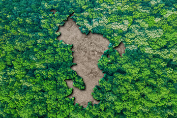 Sustainable habitat Map of Mayotte