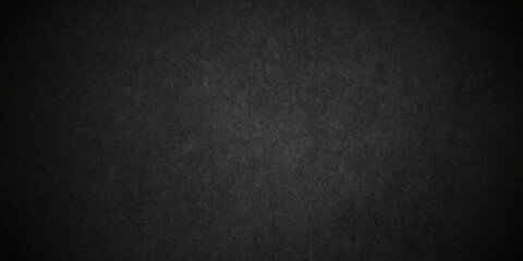 Dark Black stone cracked grunge concrete backdrop texture background anthracite panorama. Panorama dark grey black slate background or texture.