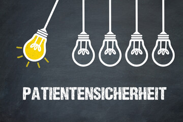 Fototapeta premium Patientensicherheit 